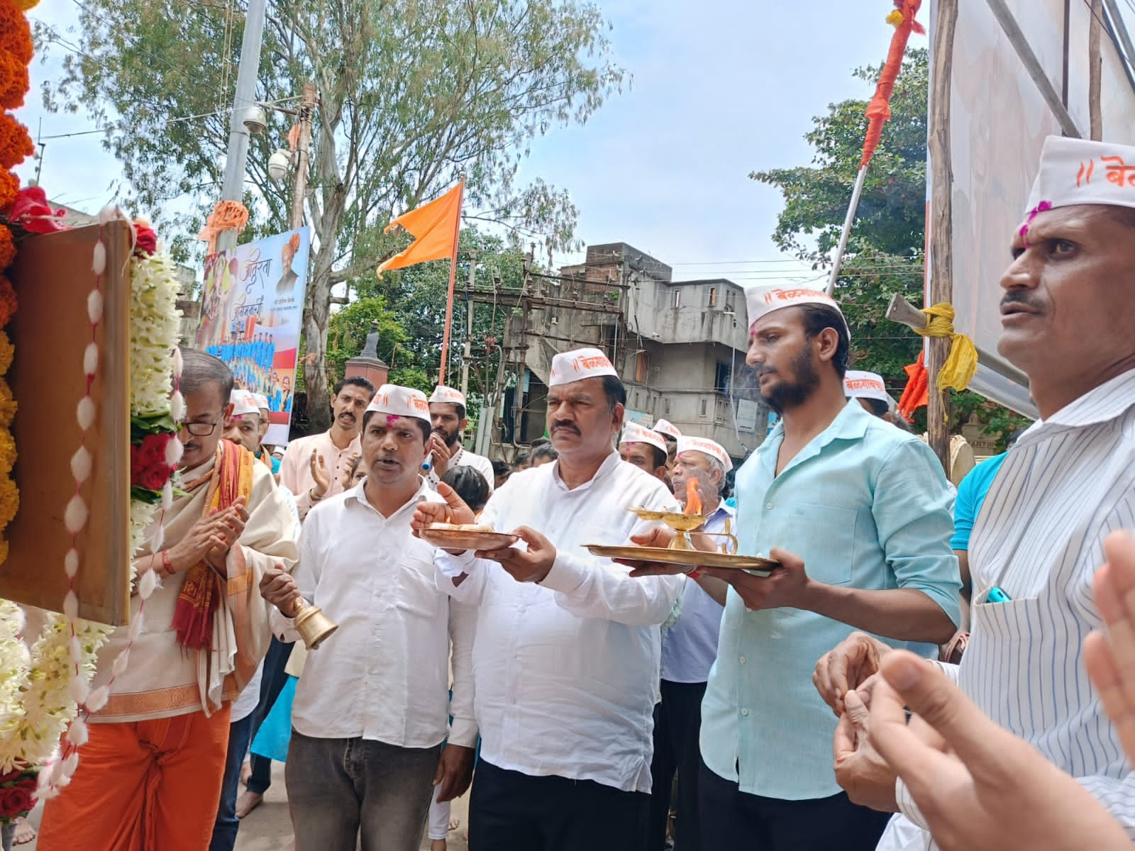 *बाप्पाच्या आगमनाची चाहूल, बेळगावच्या राजाचे मुहूर्तमेंढ मोठ्या दिमाखात संपन्न*