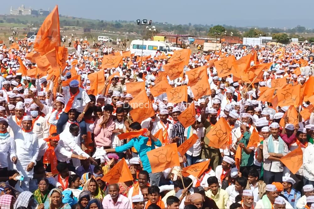 लिंगायत पंचमसाली समाजाचा दोन अन वर्गात समावेश करण्यात यावे याकरिता विराट मोर्चा 