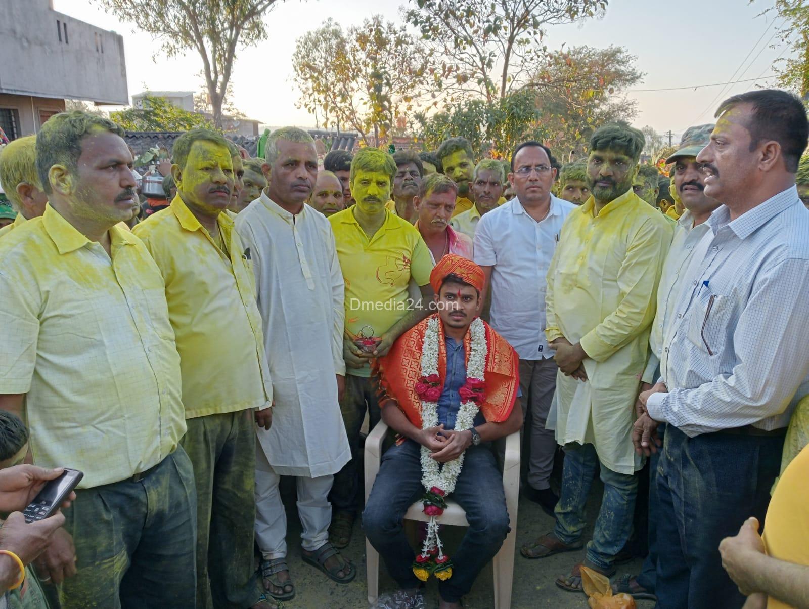 लगमव्वा देवी मूर्ती प्रतिष्ठापना निमित्त मनिकेरी गावामध्ये धार्मिक कार्यक्रमाचे आयोजन