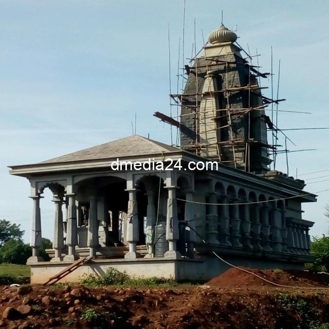 ब्रह्मलिंग मंदिराच्या कळसारोहण साठी मिरवणुकीचे आयोजन