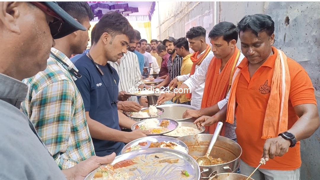 *श्री हनुमान मंदीरात हनुमान जयंती निमित्त विविध धार्मिक कार्यक्रम*