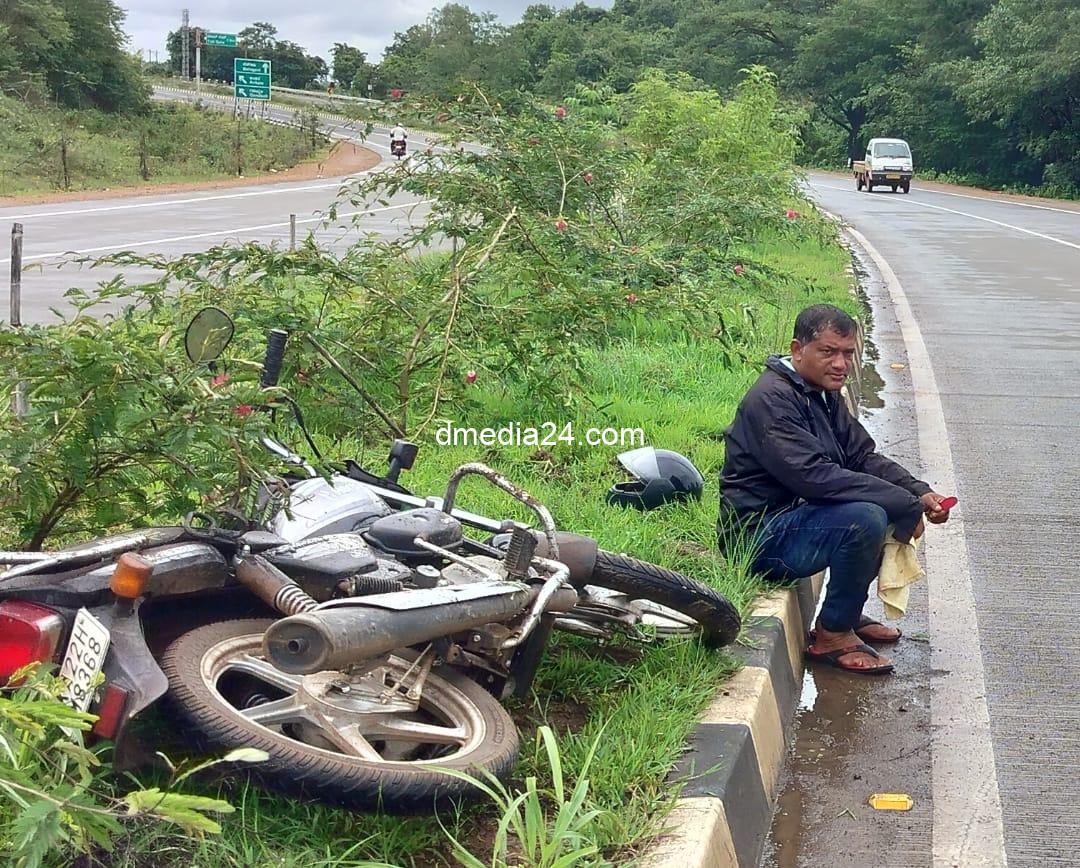 *गणेबैल जवळील महामार्गावर गंभीर अपघात*