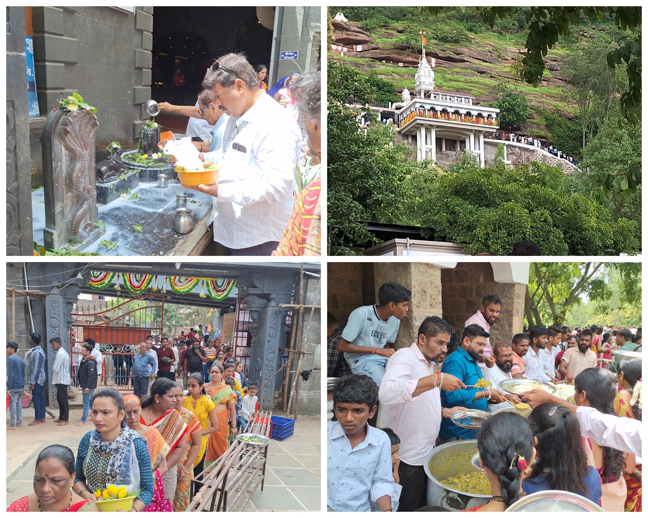 *कपिलेश्वर मंदिर तसेच कणबर्गी येथील सिद्धेश्वर मंदिरात शेवटच्या श्रावण सोमवारी यात्रेचे स्वरूप प्राप्त*