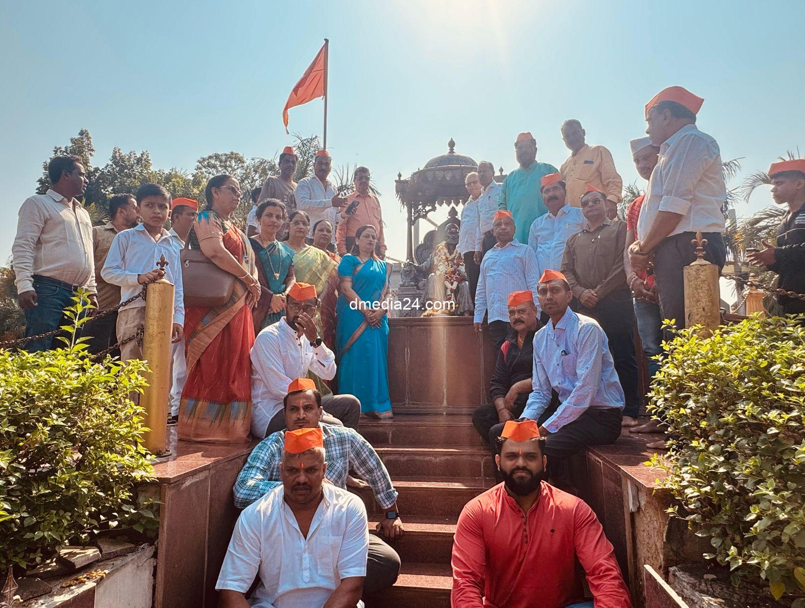 *कर्नाटक क्षत्रिय मराठा परिषदेच्या वतीने छत्रपती शिवाजी जयंती  साजरी*
